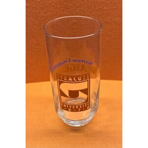 Vintage Syracuse University Orangemen Glass No Chips Or Cracks‎